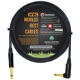 thumbnail image 1 of Cable Guitarra y Bajo WORLDS BEST CABLES Dorado con Neutrik TS 1,8 m, 1 of 9