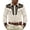 Beige, variant on Mens Western Cowboy Printed Shirt Rugged Button Up Casual Long Sleeve Top Outdoor Country Concert Rodeo Dress Up