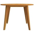 thumbnail image 2 of vidaXL Garden Table Ø110x75 cm Solid Wood Acacia, 2 of 5