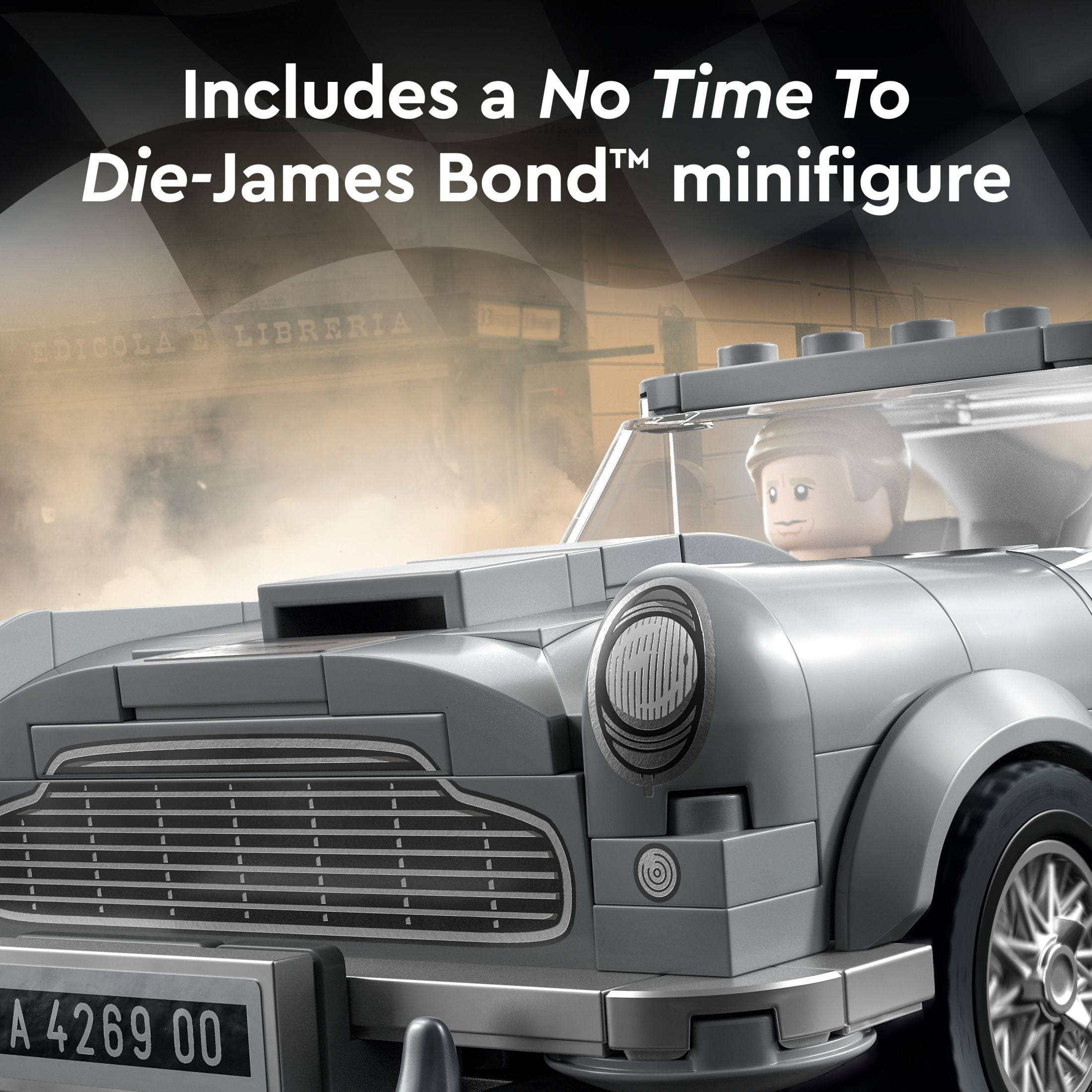 LEGO Speed Champions 007 Aston Martin DB5 76911 Building Toy Set Featuring James Bond Minifigure, Car Model Kit for Kids and Teens, Great Gift for Boys and Girls Ages 8 and Up