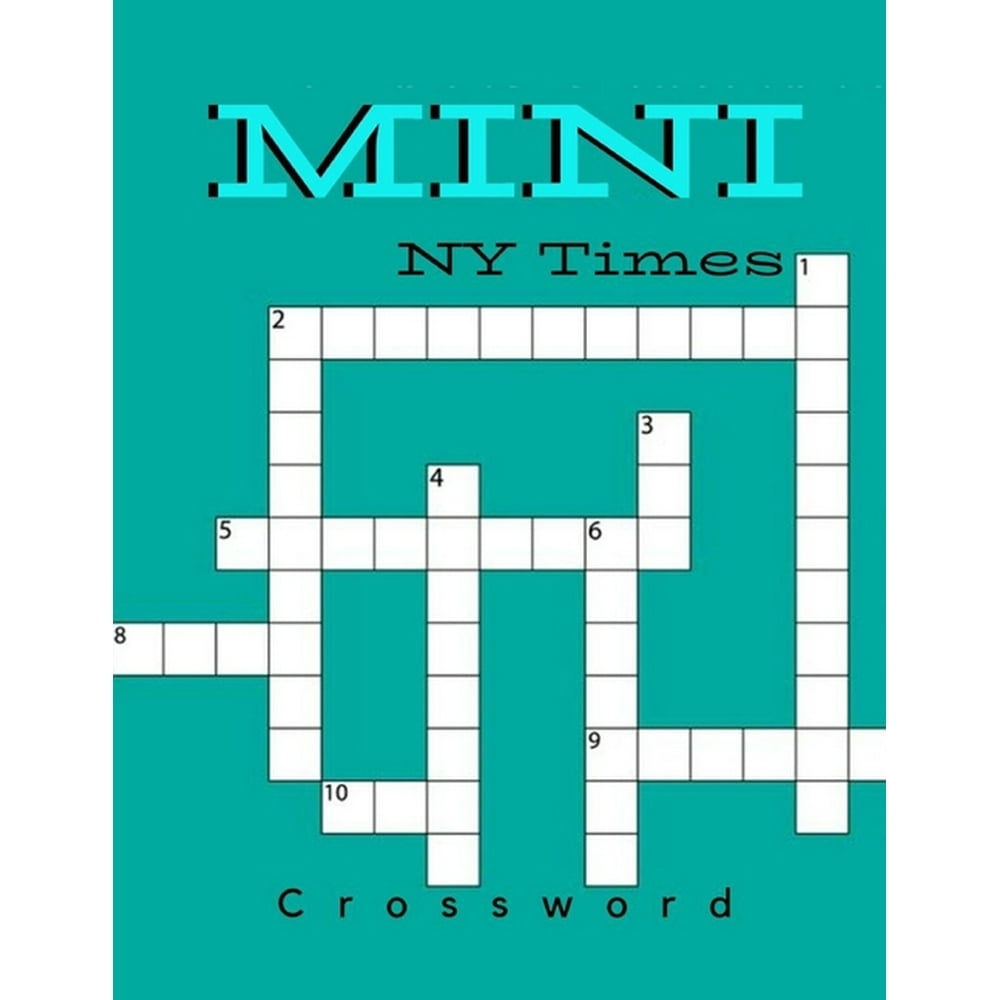 Mini NY Times Crossword Puzzle Books for Adults Large Print Puzzles with Easy, Medium, Hard