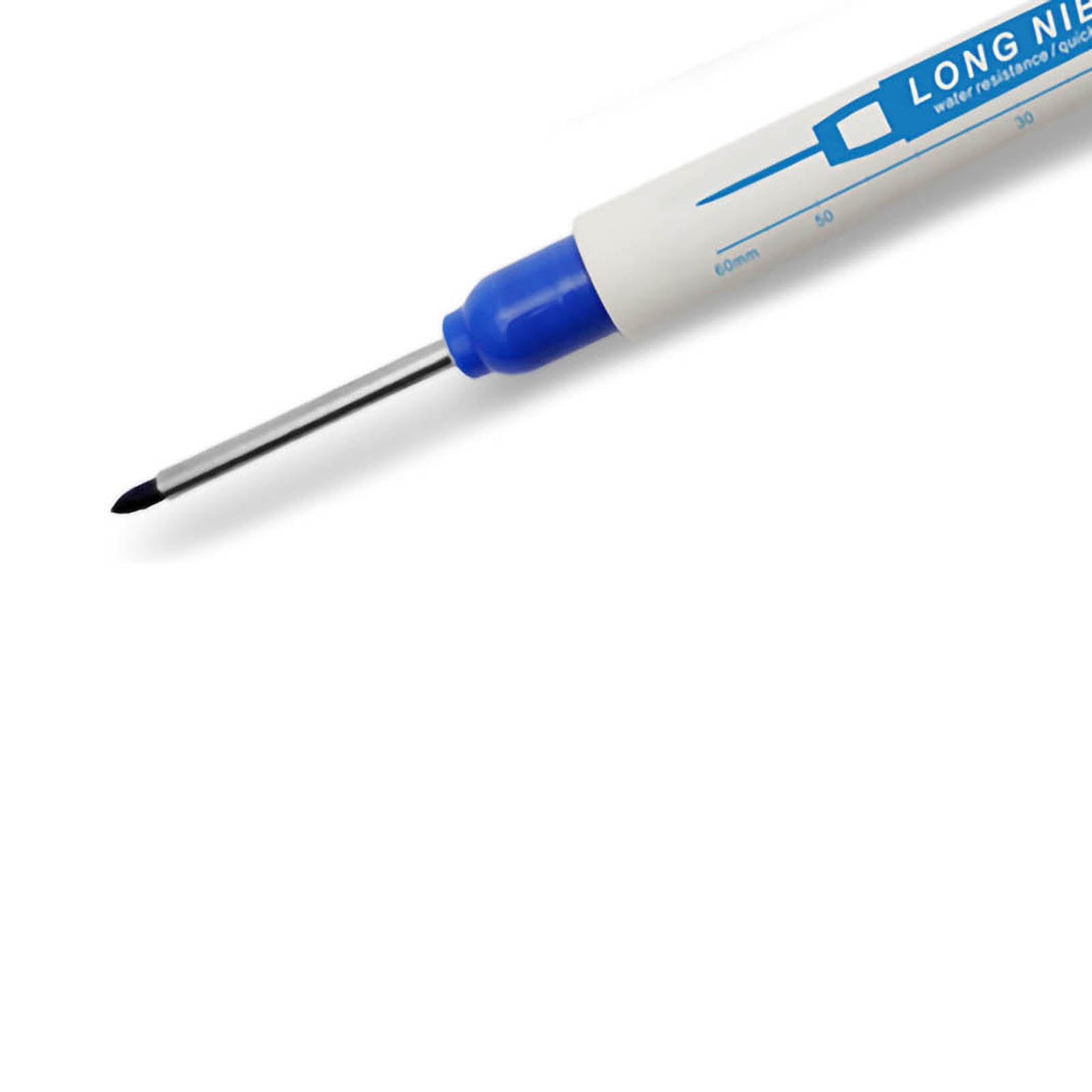 Waterproof Marker Pen,Long Nib Marking Pen Deep Hole Marker Deep Reach Marker Multi-Functional