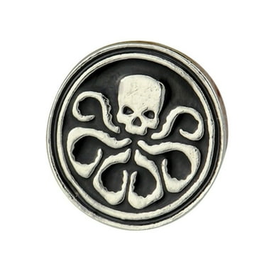 Captain America Hydra Symbol Enamel Metal Logo Pin
