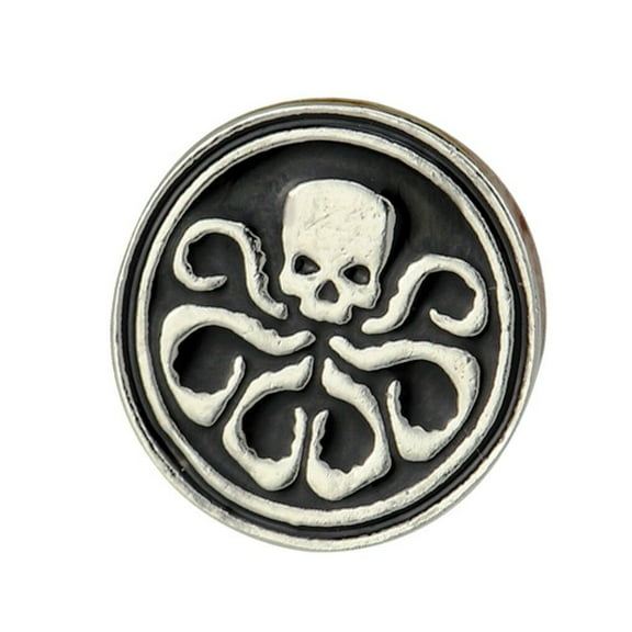 Captain America Hydra Symbol Enamel Metal Logo Pin