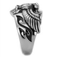 thumbnail image 4 of Luxe Jewelry Designs Men's Stainless Steel Eagle Design Ring with Black Jet Epoxy - Size 11 (Pack of, 4 of 4