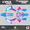 Pink, variant on Kalair GFX Graphics Kit for Kawasaki KX450F (2019-2023) Viper Series