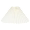 thumbnail image 6 of Minkissy Vintage Style Pleated Lampshade for Chandelier or Bedside Table, 9.84" x 9.84" x 6.3" - Design, 6 of 8