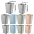 thumbnail image 3 of Minimalist Can Enlarged For Canoutdoor Dustbins food waste bin for Household Can And Practical For Hotel Minimalist Canoutdoor Can grey 8L, 3 of 9