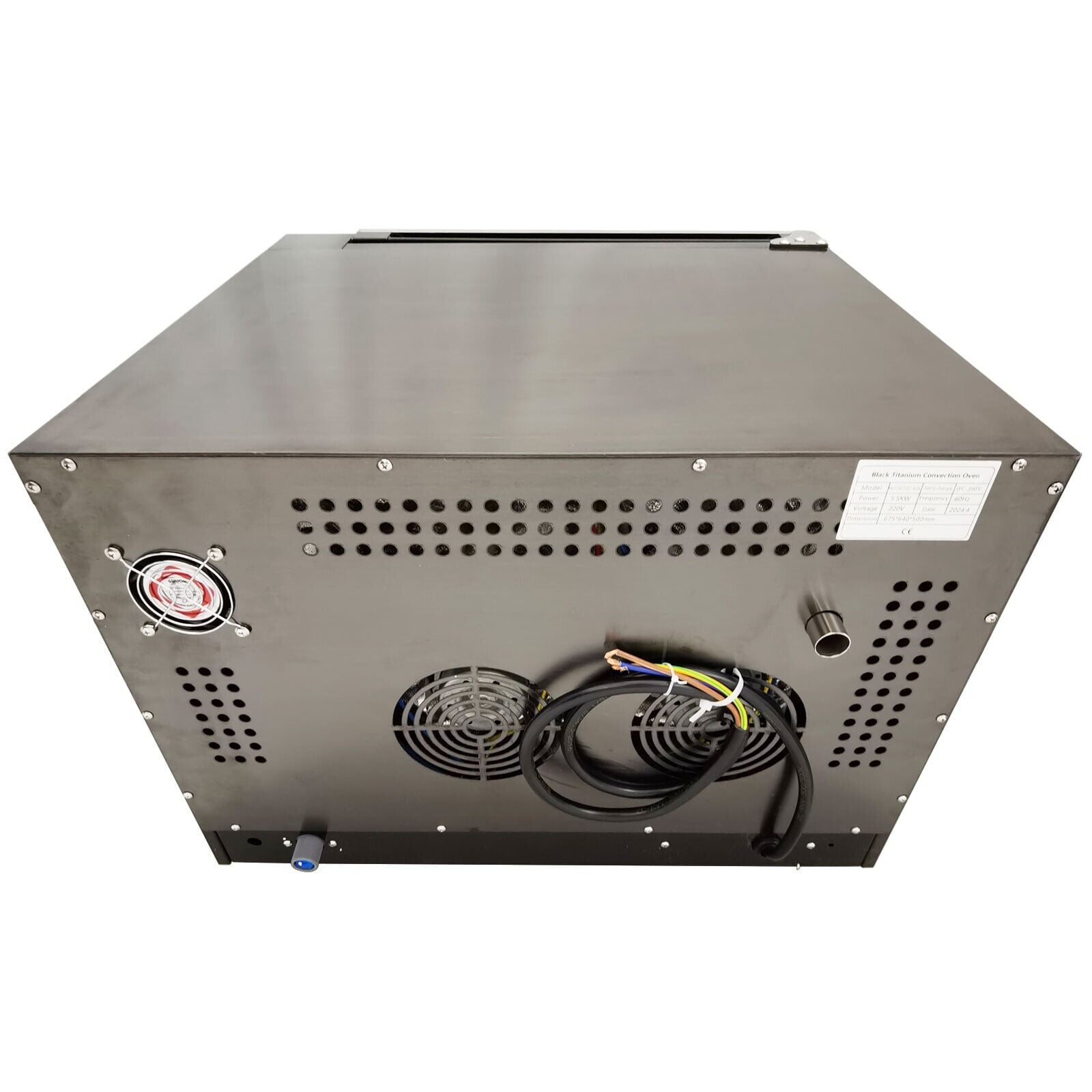 60L Commercial Countertop Convection Spray Oven Hot Air Circulation Electric Spray Oven 220V