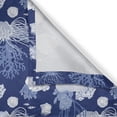 thumbnail image 4 of Ambesonne Nautical Window Valance, Various Shapes Sea Corals, 54" X 18", Lavender Ceil Blue, 4 of 5