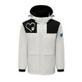 thumbnail image 1 of RXIRUCGD USB Intelligent Constant Temperature Heated Windproof Plus Size Coat For Men And Women Winter 4 Heated Jacket Coat( Beige, Size:S ), 1 of 4
