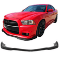 thumbnail image 2 of Ikon Motorsports Compatible with 12-14 Dodge Charger SRT IKON Style PU Urethane Front Bumper Lip Splitter, 2 of 7