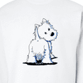 thumbnail image 3 of Inktastic Fluffybutt Westie Adult Sweatshirt, 3 of 4