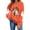 Orange, variant on TKLPEHG Womens Halloween Sweatshirt 2026 Funny Cute Witch Hat Ghost Coffee Cup Graphic Long Sleeve Pullover Crewneck Comfy Holiday Tops Fall Clothes (Beige,L)