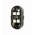 thumbnail image 4 of Warning Lights Universal Motorcycle LED Grille Light 6 Colors Remote Control Flashing Warning Light for Night Riding and Vehicle Modification(Black,1Pcs) Rkxzt, 4 of 9