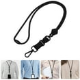 thumbnail image 3 of Badge Holder Lanyard Hanging Rope Neck Hanging Lanyard Reusable Lanyard ID Card Badge Lanyard, 3 of 4