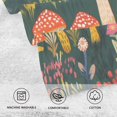 thumbnail image 5 of Yayeee 100% Cotton Hand Towels for Bathroom 16" x 28" Soft Absorbent Kitchen Towel, Orange Mushroom, 5 of 7