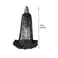 thumbnail image 2 of Yvsxxv 1Pc Black Lace Formal Hooded Cloak Versatile Shawl Veil for Women, 2 of 7
