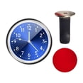 thumbnail image 5 of deevoka 6xCar Dashboard Clock Luminous Small Car Decoration for Car Air Vent Clip Blue, 5 of 9