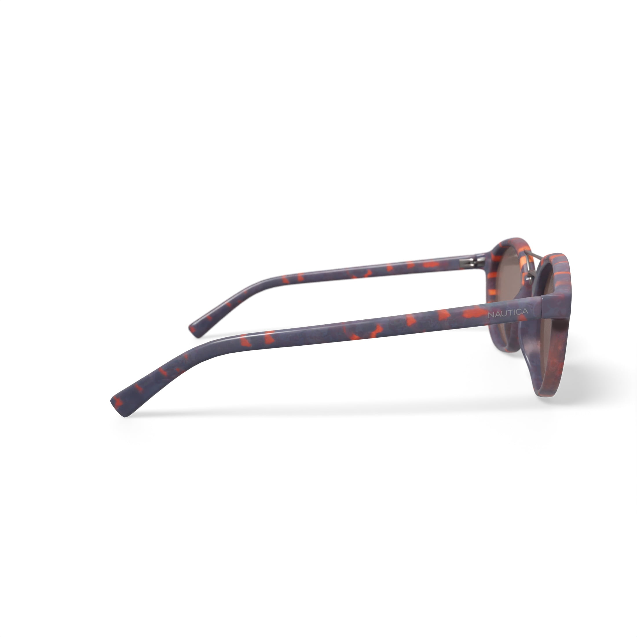 Nautica Men's Rx'able Sport Sunglasses, N9200S, Matte Dark Tortoise, 53-22-145, with Case
