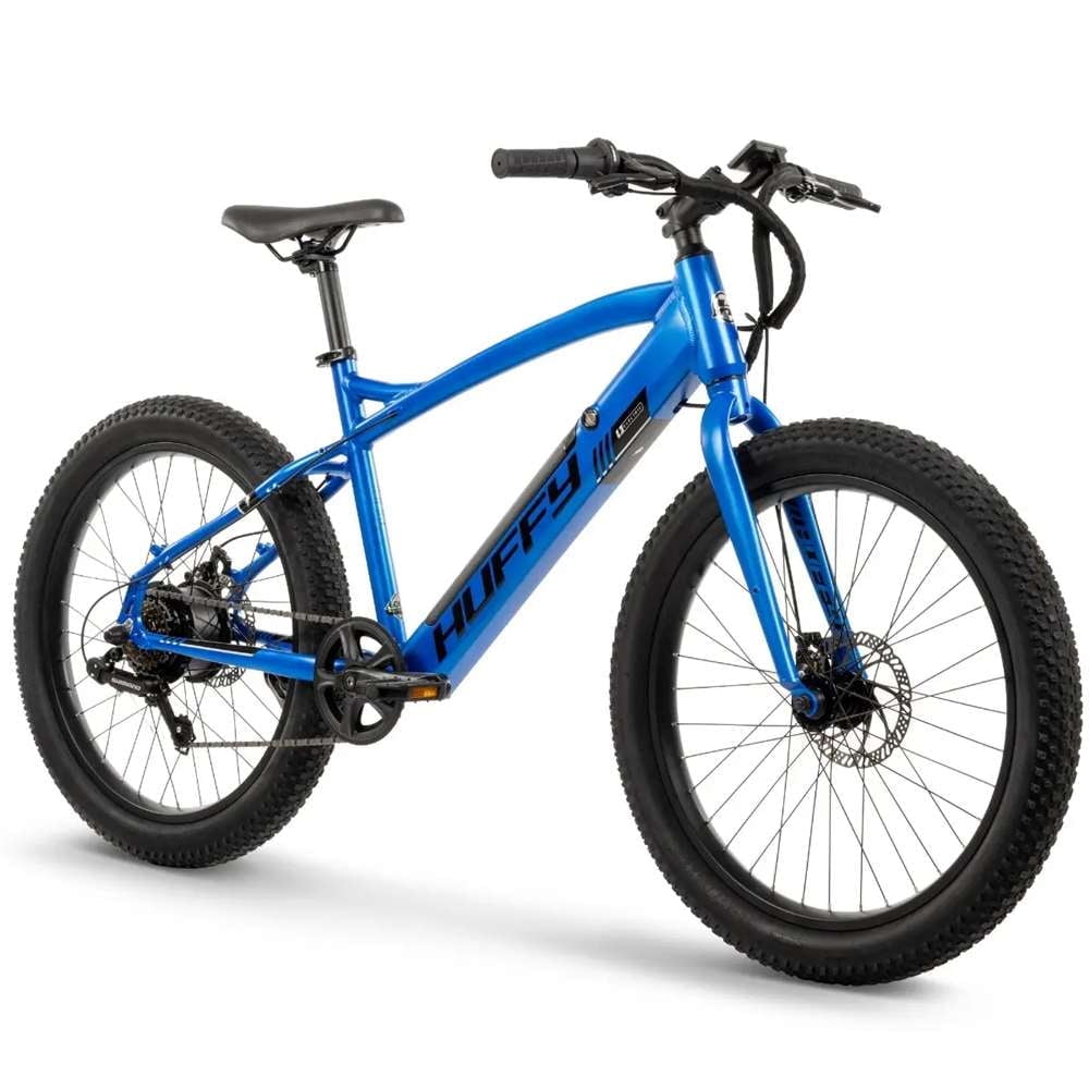 Huffy 24" Quantis 36V Electric Bike, Fits Riders 56" - 68", Cobalt, Teen/Adult, Unisex