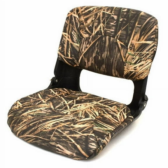 Tracker Boat Fishing Folding Seat 185281 | Shadowgrass Camouflage