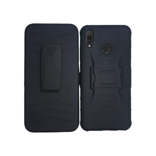 Funda Uso Rudo Clip 360 Para Huawei Y9 2019 Más 2 Micas De Cristal