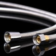 thumbnail image 3 of POINTERTECK 10FT Shower Head Hose Handheld Long Stainless Steel Flexible Bathroom, 3 of 7