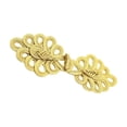 thumbnail image 1 of ZheElen Chinese Knot Frog Button Sewing Fastener for Cheongsam Stage button,Each button is Costume Sweater Gold, 1 of 6