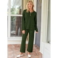 thumbnail image 4 of YATELLE Women's 2 Piece Lounge Sets Oversized Slouchy Matching Cozy Knit Sets, 4 of 6