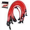 thumbnail image 2 of JDMSPEED New 10.5 MM Red Racing Spark Plug Wire Kit Set Replacement For Ford Lincoln Mercury 5.0L 5.8L, 2 of 4