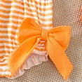 thumbnail image 6 of JUMEYU Baby Girl Clothes Newborn Baby Short Sleeve Bodysuit Baby Clothes 0 3 6 9 12 18 24 Months (Orange,0-3 Months), 6 of 9