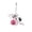 Pink #106, variant on Solar Lights Outdoor Colorful Insect Hanging Lanterns Bee,Waterproof Decor for Trees,Patio & Pergola