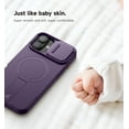 thumbnail image 5 of Suritch Phone Case for iPhone 16 Plus with Magnetic Camera Slide Cover and Adjustable Kickstand, Compatible with MagSafe, Shockproof Rugged Protective Cover, Purple, 5 of 8
