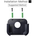 thumbnail image 3 of Apple TV mount, wall mount compatible with Apple TV 4th generation and 4K with silicone protective case for Siri remote, 3 of 5