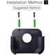 thumbnail image 3 of Apple TV Mount, Wall Mount Compatible with Apple TV 4th Generation and 4K with Silicone Case, 3 of 5