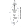 thumbnail image 5 of Aellinatey Wind Chime Keyring Unique Pearl Fringe Keychain Phone Strap Lanyard Ornament, 5 of 9