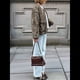 thumbnail image 5 of Chaqueta Acolchada Corta para Mujer, Ligera, con Estampado de Leopardo, Abierta Al Frente, Tipo Cárdigan, Abrigo Exterior. Caqui S, 5 of 10