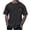 1-Black, variant on Mens T-Shirts Fashion Palm Tree Tropical Printed Graphic Beach Tee Tops Solid Color Round Neck Summer Vacation Casual Short Sleeve Shirts