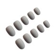 thumbnail image 2 of Prensa mate de cabeza redonda Qarigey 24 piezas uñas acrílicas artificiales, 2 of 4