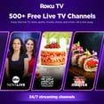 thumbnail image 3 of Elephas Roku TV Smart Projector, Portable Mini Projector with Wi-Fi and Bluetooth, Dolby Audio,Built-in Roku TV streaming experience,270°Rotating Stand for Home Theater,Bedroom & Outdoor Movie Nights, 3 of 9