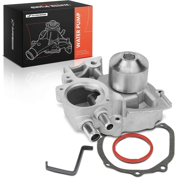 A-Premium Engine Water Pump with Gasket & Pulley Compatible with Subaru Forester 2008-2013 Impreza 2008-2012 WRX 2013-2015 2.5L Turbocharged