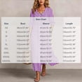 thumbnail image 3 of Lnmiateer Women Beach Vacation Swing Dress Collared 3/4 Sleeve Button‑Down Loose Fit With Side Pockets Casual Going‑Out Outfit, 3 of 7