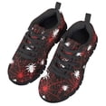 thumbnail image 3 of Chririnla Kids Sneakers Red Spider Cobweb Shoes for Boys Size 11.5 Slip on Sneakers Lightweight Lace up Athletic Running Shoes Holiday Festival Footwear, 3 of 7