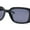 All Black, variant on Iconic Mod Rounded Rectangular Minimal Plastic Sunglasses Dark Beige - Black