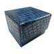 thumbnail image 5 of Cajas de cartas de cuero PU de gran tamaño para juegos de 100 cartas. Azul oscuro, 5 of 9