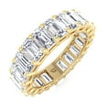 thumbnail image 2 of Royalle - 5 Carat Emerald Cut Diamond Eternity Band, 2 of 2