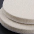 thumbnail image 3 of 2 Pcs 3In 80mm Wool Felt Polishing Wheel Buffing Pads Grinding Discs for Metal, 3 of 11