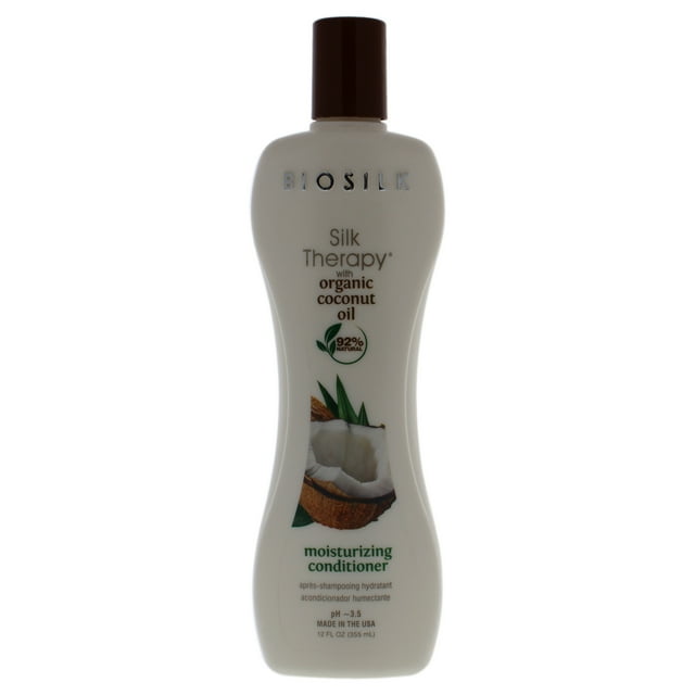 Acondicionador hidratante Biosilk Silk Therapy con aceite de coco 12 oz