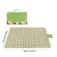 thumbnail image 2 of B Portable Beach Mat For Outdoor With Moisture-Proof Groundsheet Foldable And Lightweight Polyester Fabric For Camping Park Relaxation And Lawn Rest 70.87X57.09In, 2 of 7